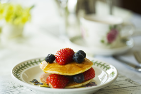 Pancake and Fruit