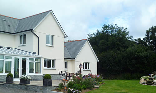 Copper Meadow patio and garden