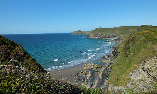 Beach near Polzeath, north Cornwall